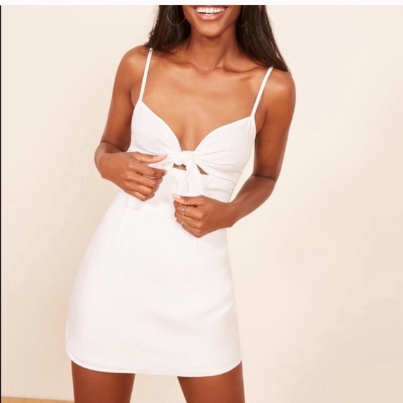 Reformation Dresses & Skirts - Reformation White Mini Dress
